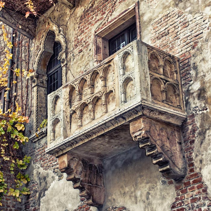 Balcone di Giulietta a Verona